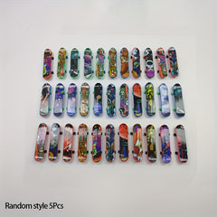 Mini Finger Skateboard Set - Desktop Relaxation Toy for Party Prizes