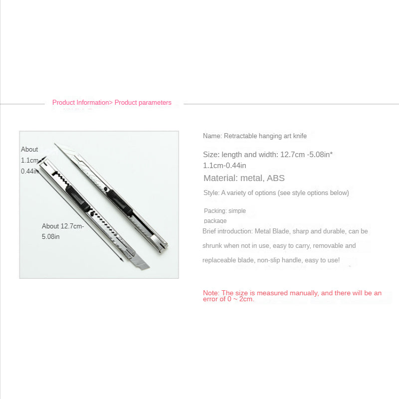 Portable Stainless Steel Multifunctional Tool for Office Stationery