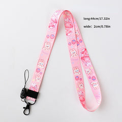Cartoon Waterproof Touch Screen Phone Cover Neck Hanging Dry Bag