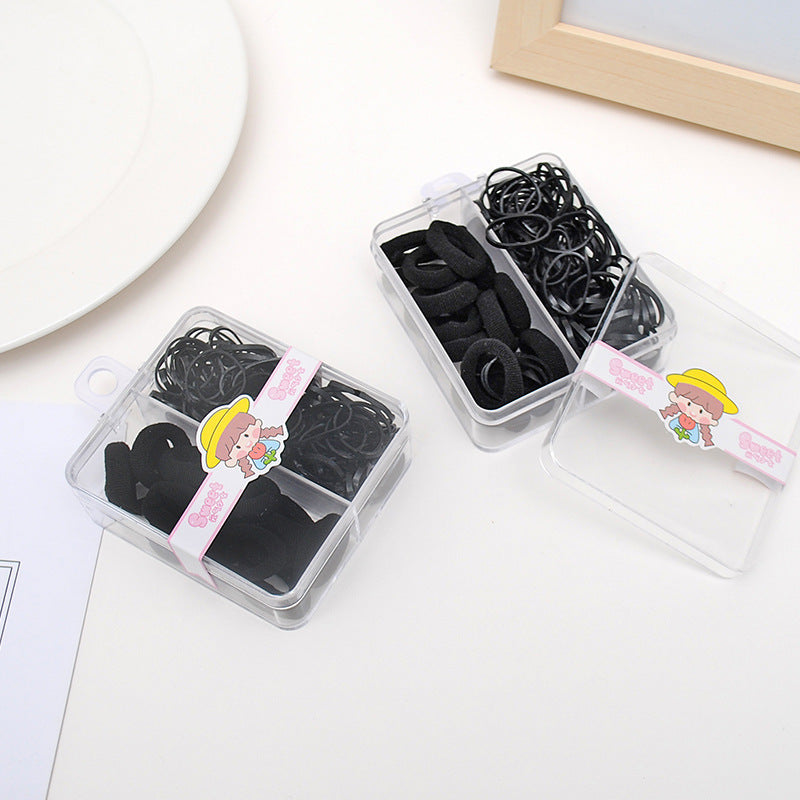 Thick Hair Tie Set Soft Hair Rope Ponytail Holder