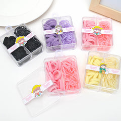 Thick Hair Tie Set Soft Hair Rope Ponytail Holder