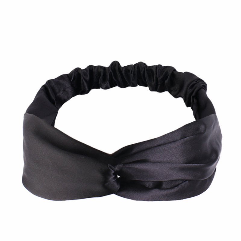 Princess Style Silk Headband Hair Scarf