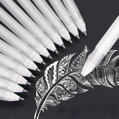 2pcs Fine Tip Gel Pens for Sketching and Highlighting
