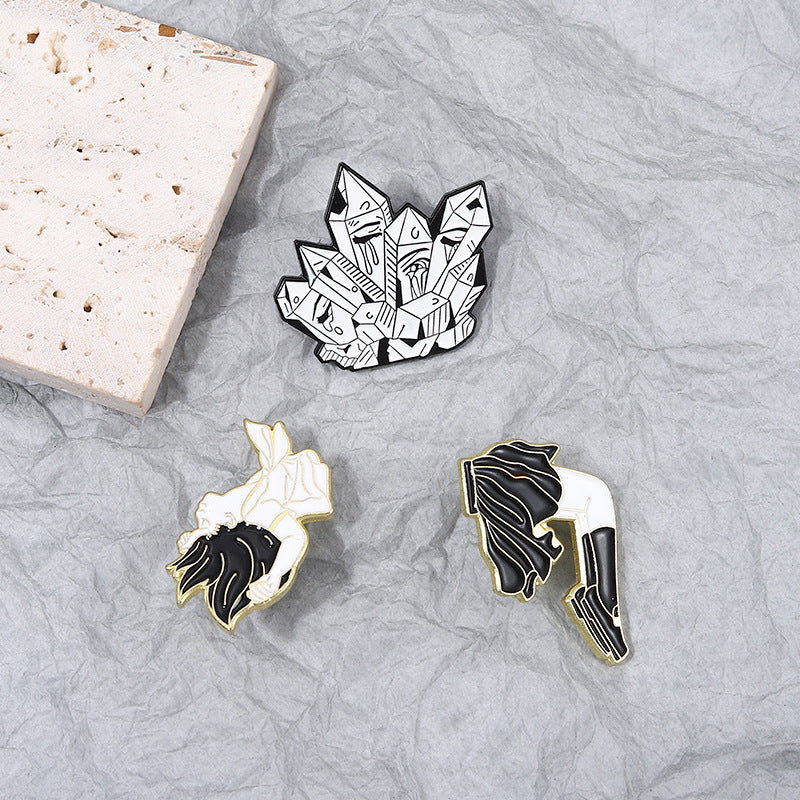 Movie Peripherals Pins Creative Shape Brooch Men