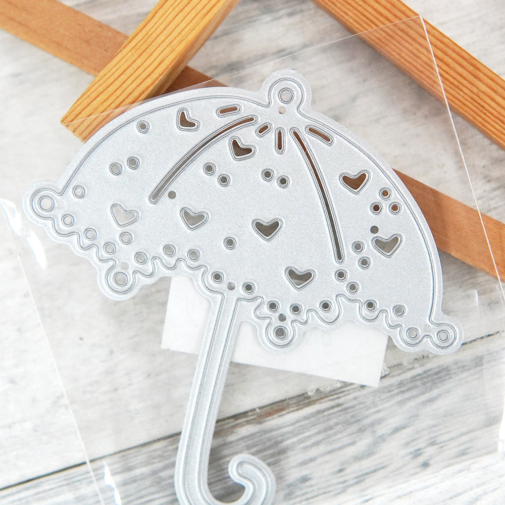 Umbrella Cut Stencils DIY Template Metal Cutting Dies Scrapbooking