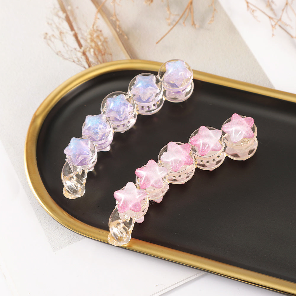 Sweet Banana Hair Clip Heart Shape Hair Styling Tool Hair Accessories