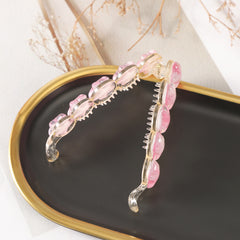Sweet Banana Hair Clip Heart Shape Hair Styling Tool Hair Accessories
