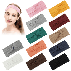 Criss Cross Headband Elastic Hair Band For Women Girls