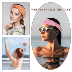 Criss Cross Headband Elastic Hair Band For Women Girls