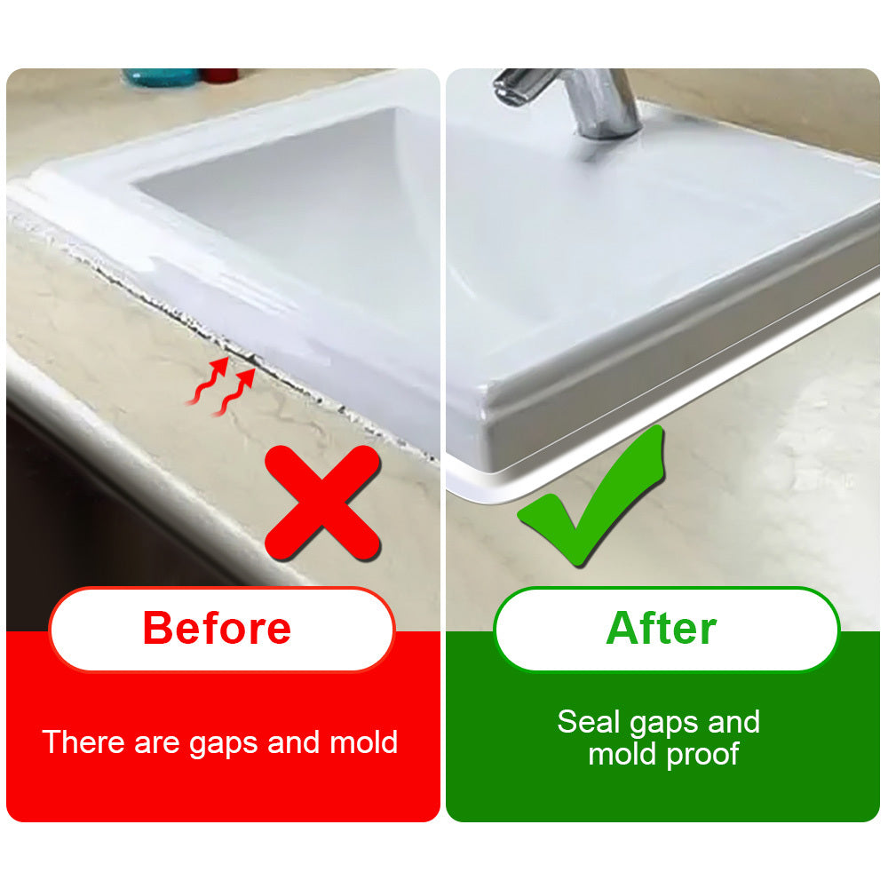 Waterproof Toilet Caulk Strip Self Adhesive Sealing Tape for Bathroom