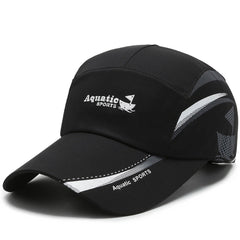 Quick Dry Waterproof Baseball Cap Outdoor Sports Fishing Adjustable