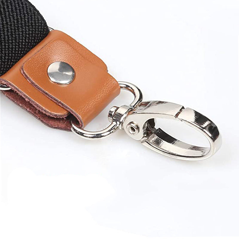 Leather Suspenders 2 Width 4 Hooks Y Back Retro Braces Suspensorios Wedding
