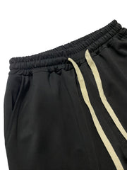 Bear Print Men's Drawstring Jogger Pants