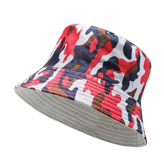 Print Sunscreen Bucket Hat Lightweight Fisherman Cap