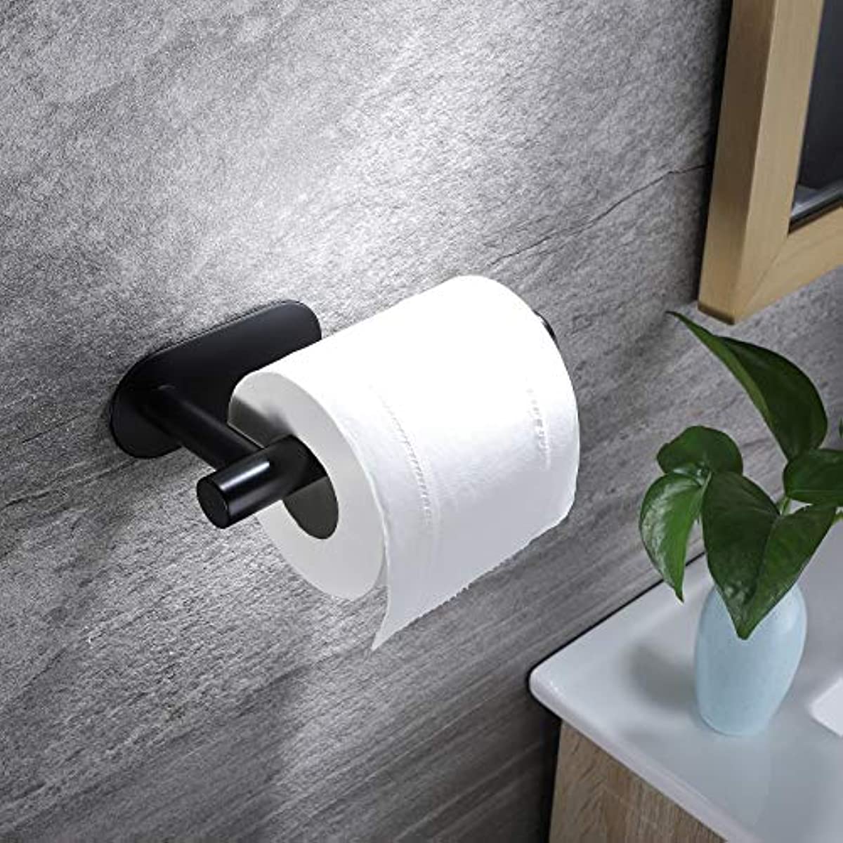 Self Adhesive Toilet Paper Holder Stainless Steel Roll Holder Tissu
