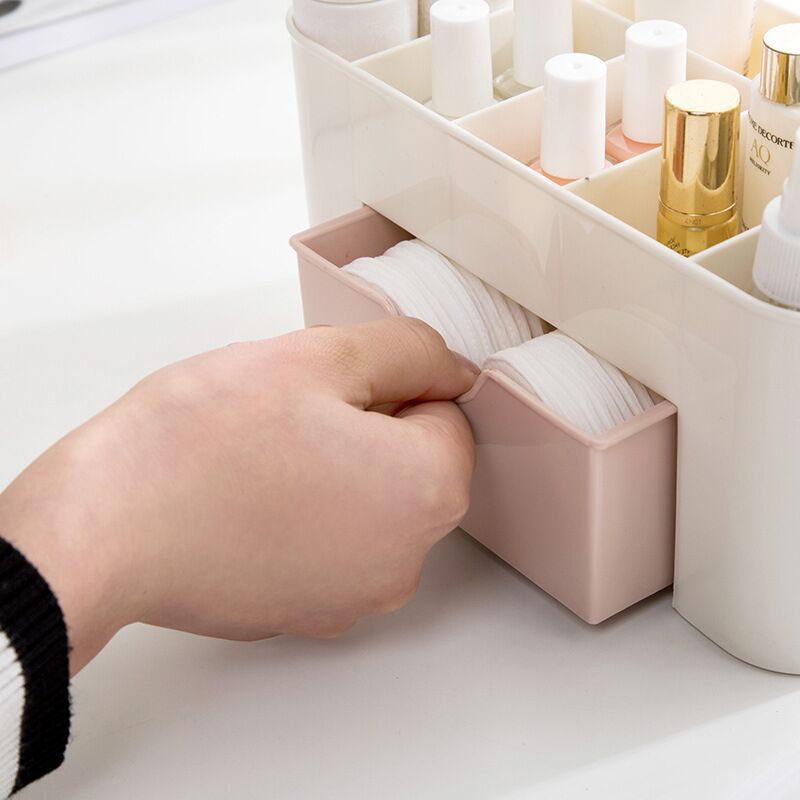 Multifunctional Cosmetics Storage Box Makeup Brush Organizer