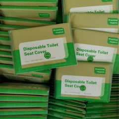 20pcs Waterproof Disposable Toilet Seat Covers for Travel Camping and Hotels