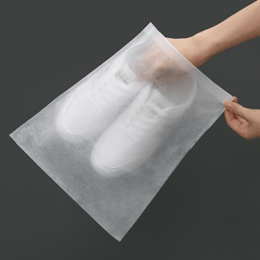 5pcs Portable Shoe Storage Bag Non Woven Fabric Dust Proof Travel Pouch