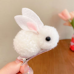 Rabbit Hair Clip for Kids Side Clip Bangs Hair Accessory