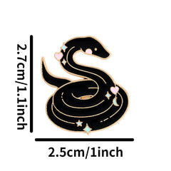 Men's Snake Alloy Brooch Pin