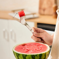 2 in 1 Portable Watermelon & Fork Stainless Steel Divider