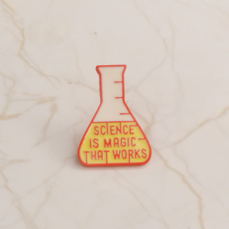 Chemical Experiment Beaker Conical Flask Breast Needle