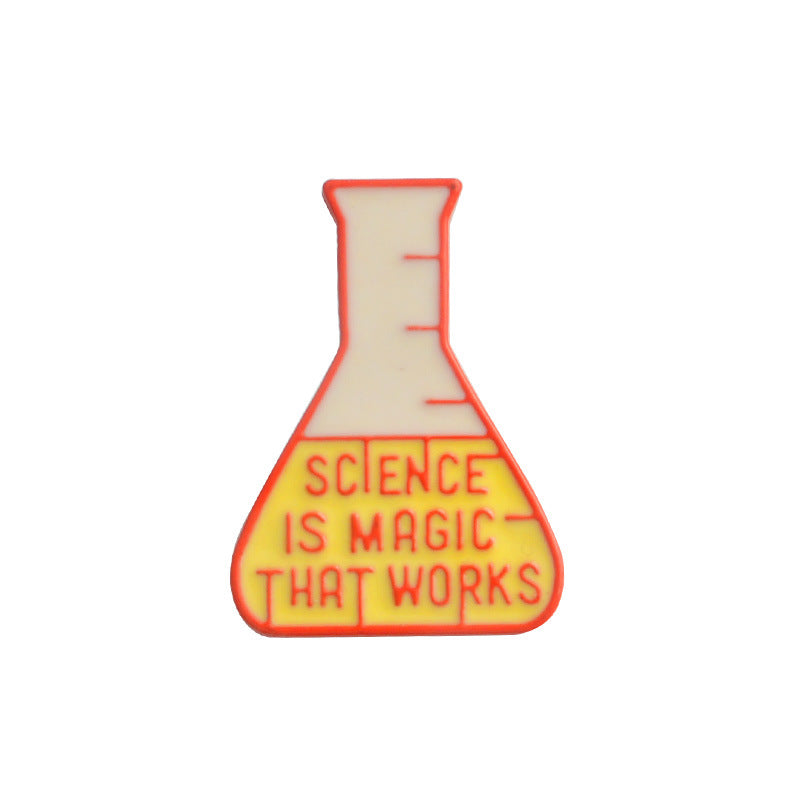 Chemical Experiment Beaker Conical Flask Breast Needle