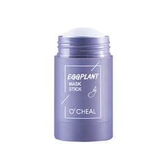 Green Tea Eggplant Mud Facial Mask for Radiant Skin