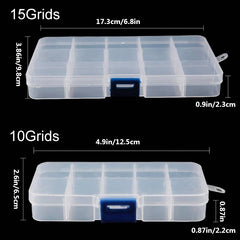 Detachable Storage Box Jewelry Beads Organizer Fishing Gear Pencil