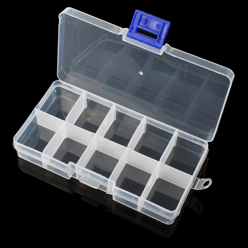 Detachable Storage Box Jewelry Beads Organizer Fishing Gear Pencil
