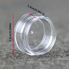 10pcs Plastic Cream Pot Jars Cosmetic Sample Containers 5g