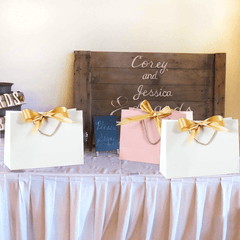 Handbag Gift Bag with Ribbon Bow for Celebrations