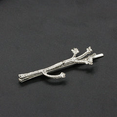 Golden Hair Pin Metal Branches Hair Clip Wedding Hair Accessories
