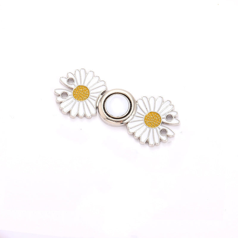 Daisy Waist Tightener Buckle Pants Adjustment Clip Jeans Skirts Collar Buttons