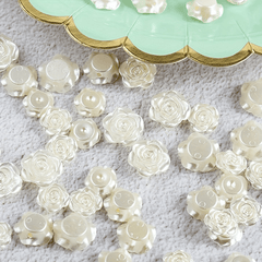Rose Pearl Buttons for Clothes & Crafts