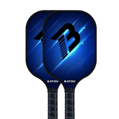 Carbon Fiber Pickleball Set Paddles 4 Balls Packing Bag