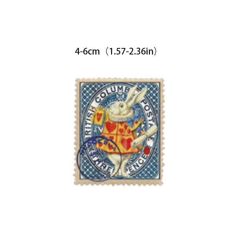62pcs Alice Garden DIY Stickers for Kids and Students