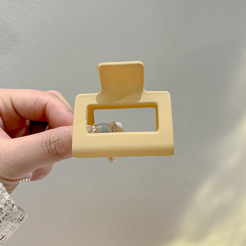 Small Square Hair Clip Half Tie Ponytail Hair Clip