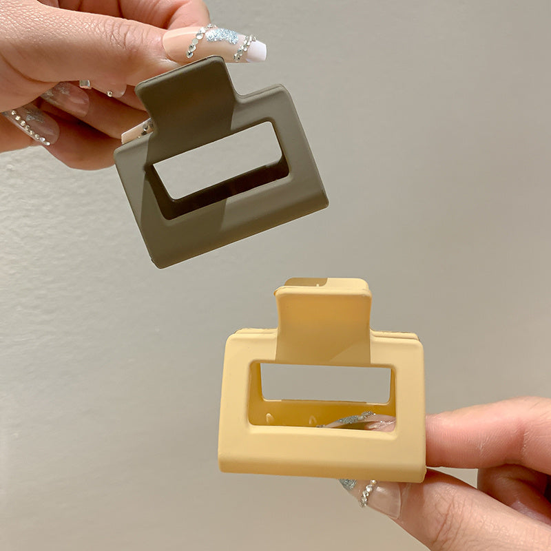 Small Square Hair Clip Half Tie Ponytail Hair Clip