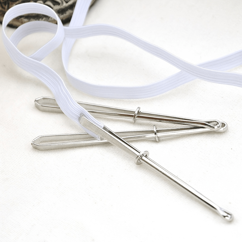 2pcs Elastic Clip Belt Threader Sewing DIY Tool Belt Guide