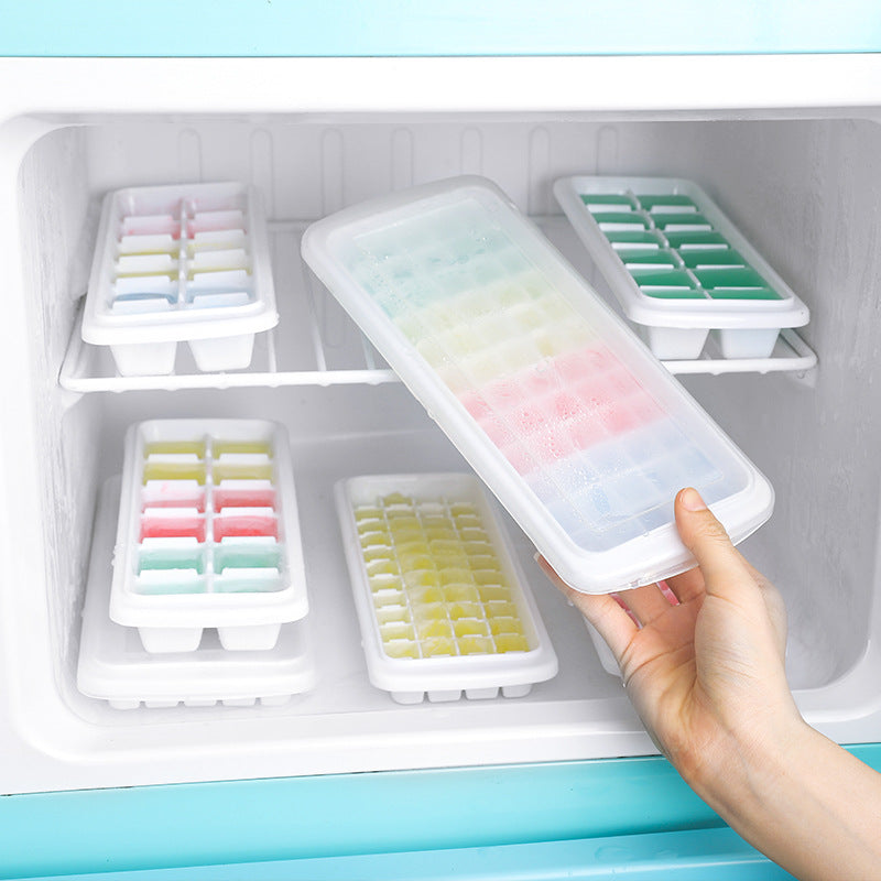 Ice Cube Mold with Lid 12-48-60 Cells