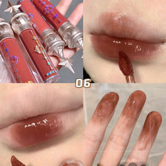 Moisturizing Mirror Lip Gloss Set Glass Glow Lips Thick Matte Lip Glaze Lipstick
