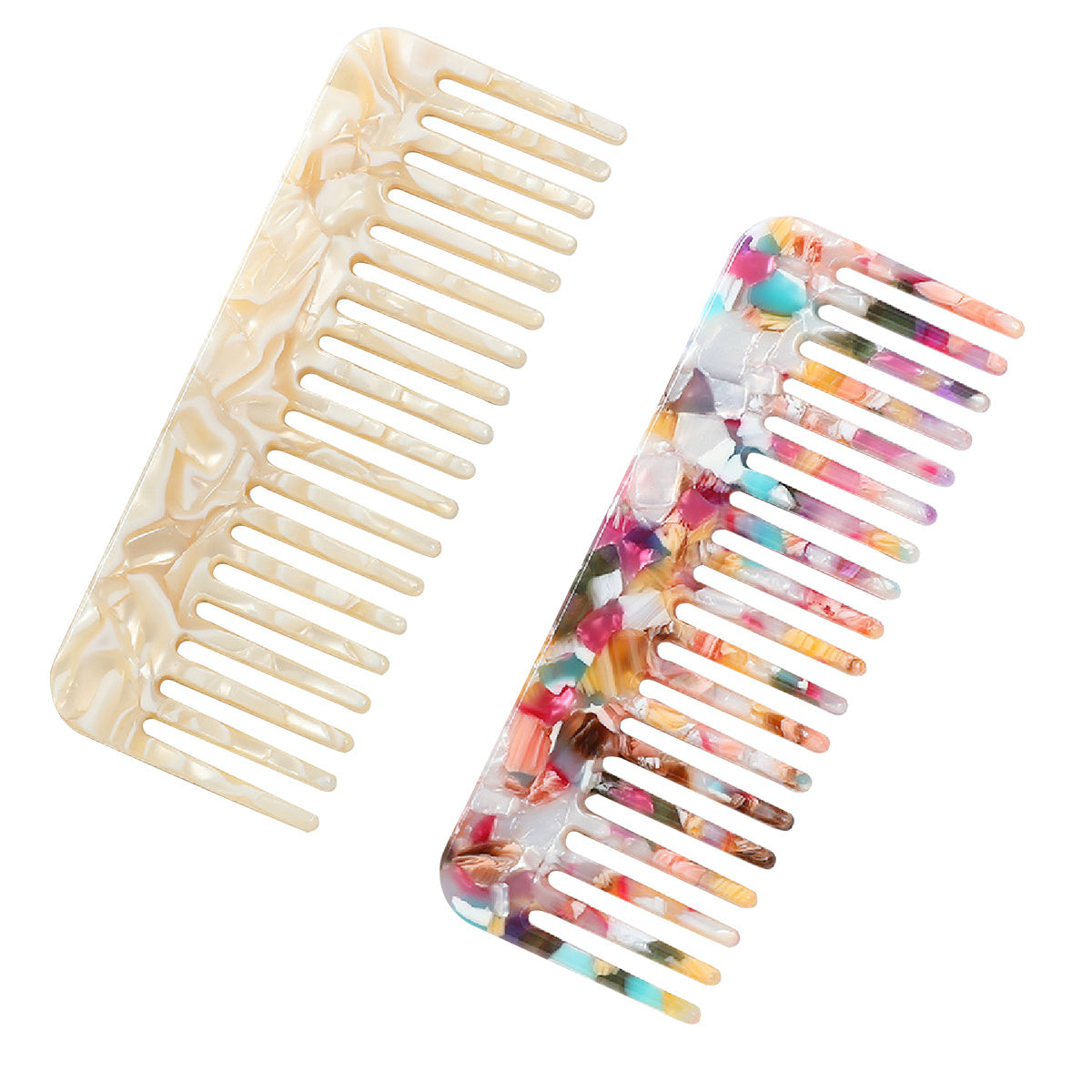 Detangling Hair Comb for Women Wide Tooth Brush Curly Long Hair