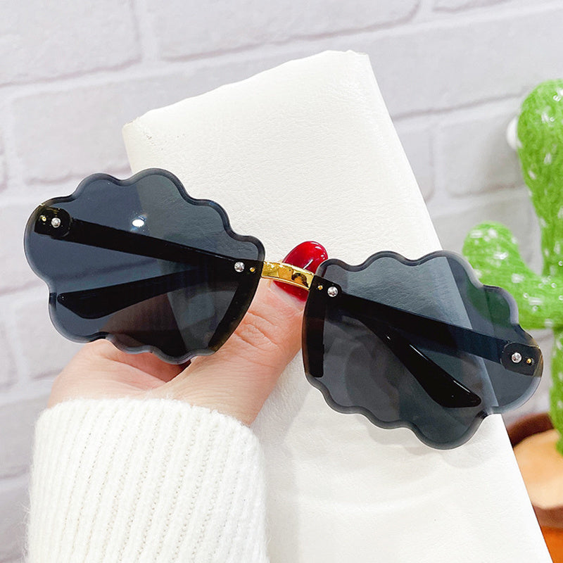 Y2K Cloud Frame Sunglasses Sun Protection for Holiday Party