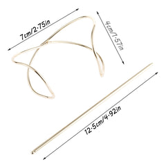 Bohemian Metal Hairpin Bun Hair Accessories