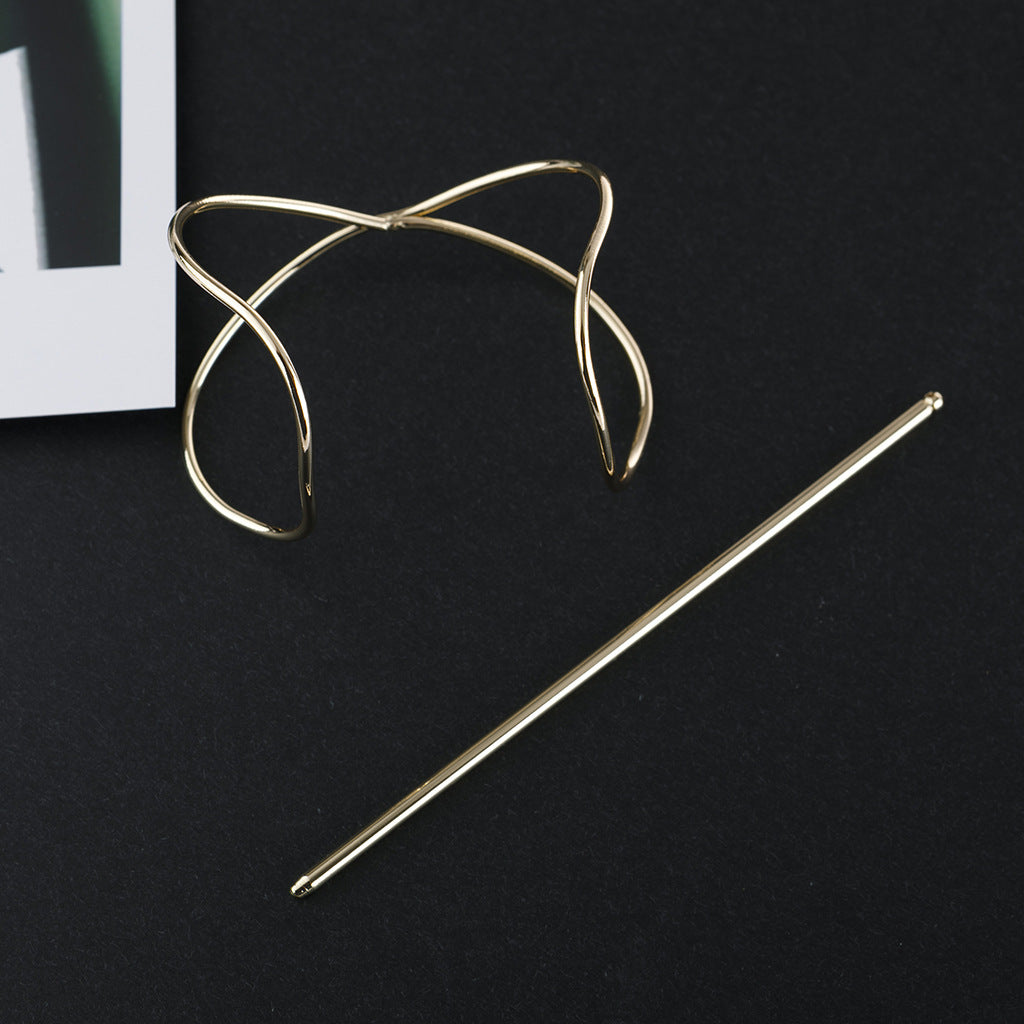 Bohemian Metal Hairpin Bun Hair Accessories