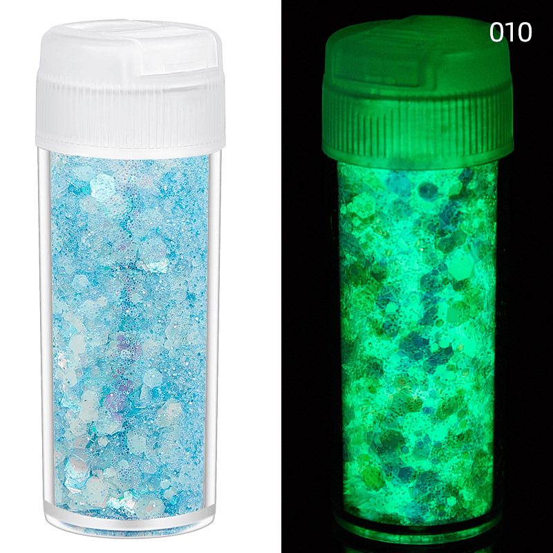 24 Colors 10g Resin Filler Luminous Sequins Glitter Epoxy Resin Filling