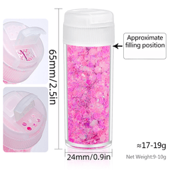 24 Colors 10g Resin Filler Luminous Sequins Glitter Epoxy Resin Filling