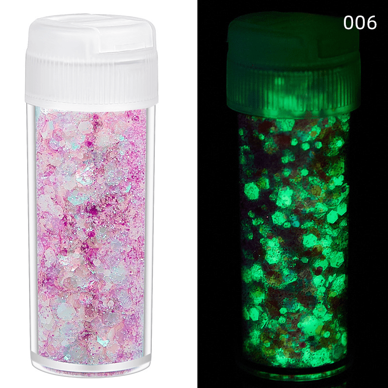 24 Colors 10g Resin Filler Luminous Sequins Glitter Epoxy Resin Filling