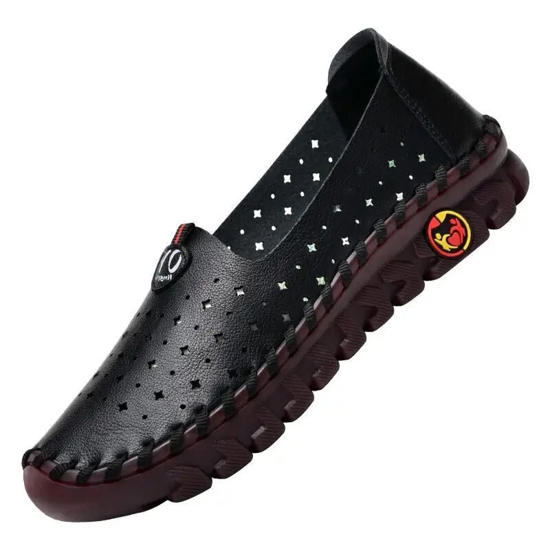 Women's Hollow Out Flat Slip On Shoes